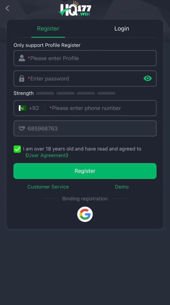 hq177 game register